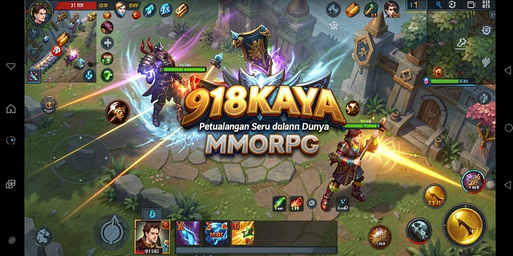 Gambaran gameplay seru di dunia fantastis 918KAYA.