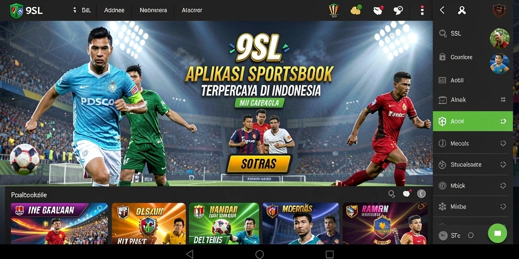 Tampilan menarik dari permainan taruhan olahraga di 9SL.