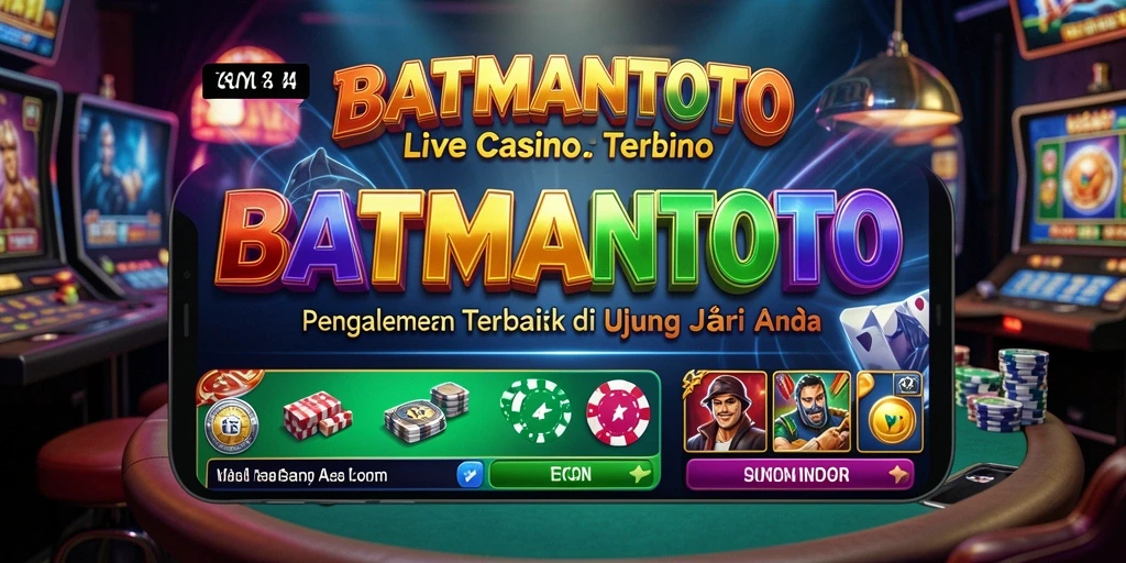 Tampilan gameplay Live Casino yang menarik di BATMANTOTO.