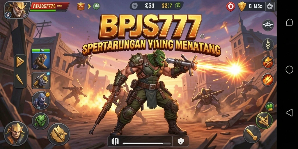 Tampilan penuh aksi dari gameplay strategis BPJS777.