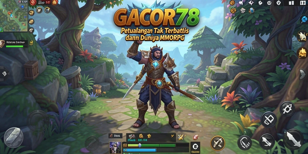 Gameplay seru dan penuh aksi di dunia GACOR78.