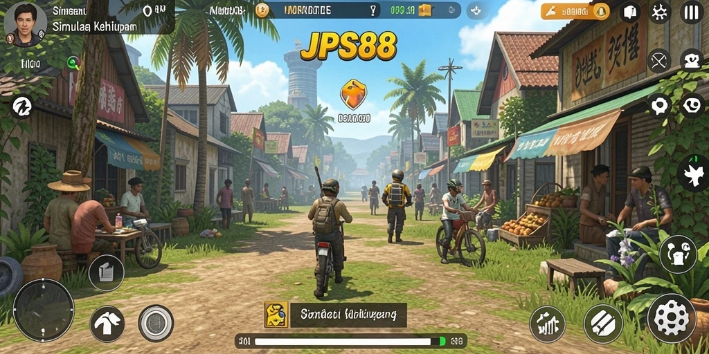 Tampilan gameplay <strong>JPS88</strong> yang menarik dan interaktif.