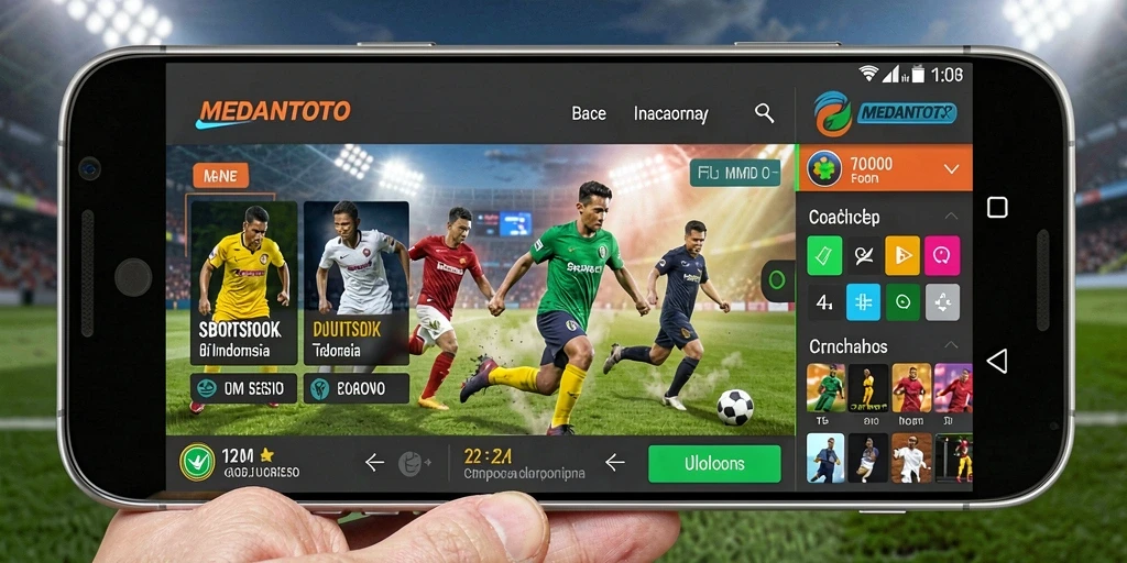 Tampilan gameplay Sportsbook menarik dan interaktif.