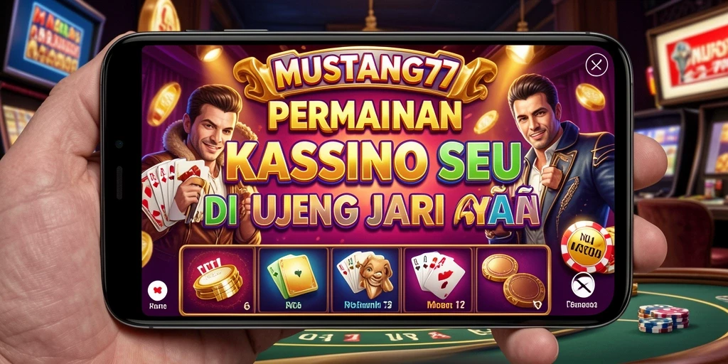 Screenshot utama MUSTANG77 menampilkan aksi seru permainan Kasino.