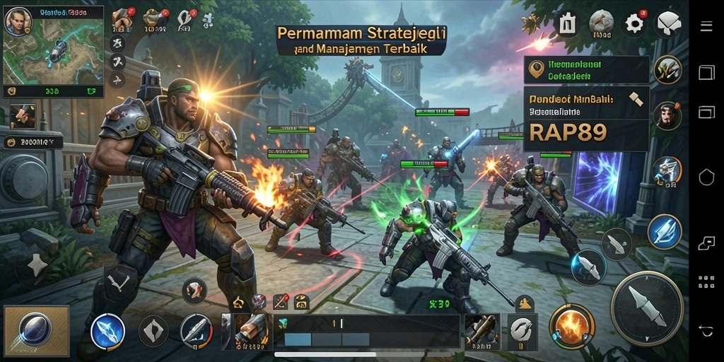 Gameplay menarik dari RAP89 dengan elemen strategi yang mendalam.