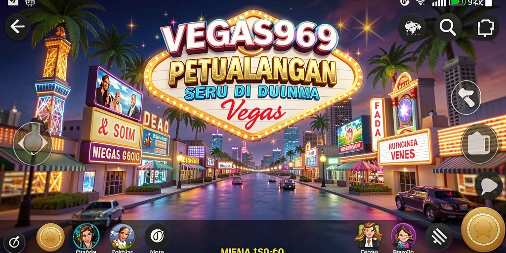Tampilan gameplay menakjubkan dari VEGAS969 di dunia petualangan.