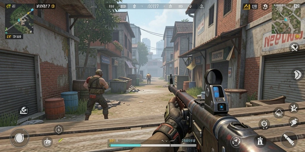 Gameplay seru YN777 dalam aksi TPS yang mendebarkan.